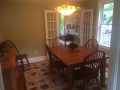 Dining room table seats 6